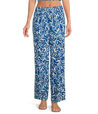 Elan - Elastic Band Wide Leg Pants