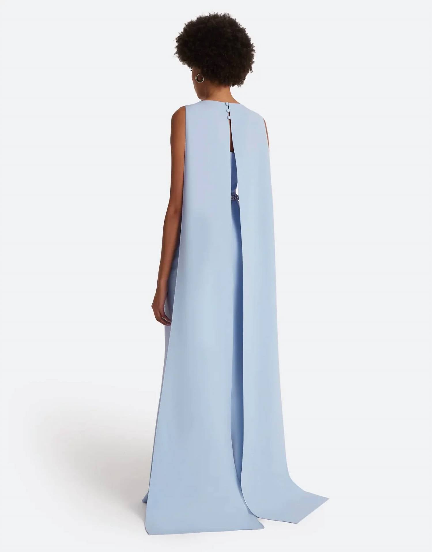 Safiyaa - Ginevra Cape Gown