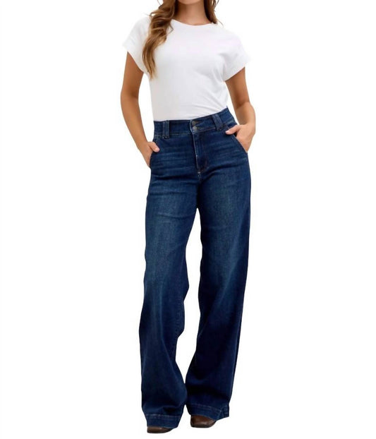Judy Blue - High Waist Trouser Wide Leg Jeans