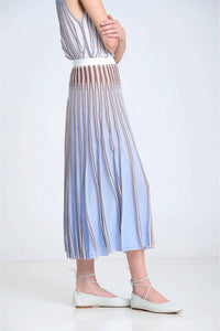 Sita Murt - Striped Radical Knit Skirt