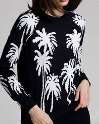 Minnie Rose - Palm Tree Reversible Crew Top