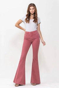 Vervet By Flying Monkey - High Rise Super Flare Jean