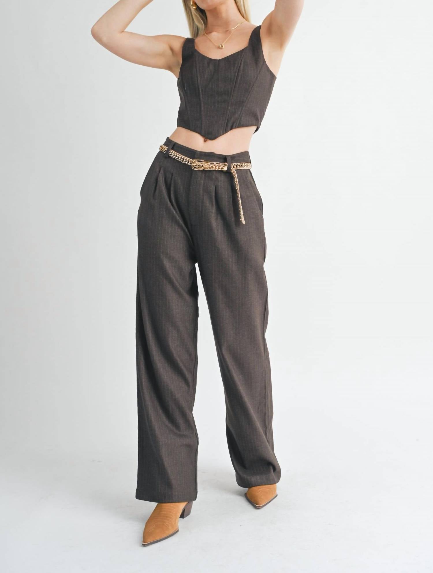 Sage The Label - Trust Me Pleated Trouser