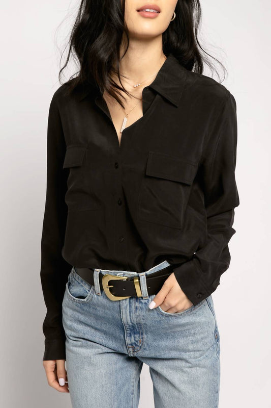 L'Agence - Margaret Long Sleeve Blouse