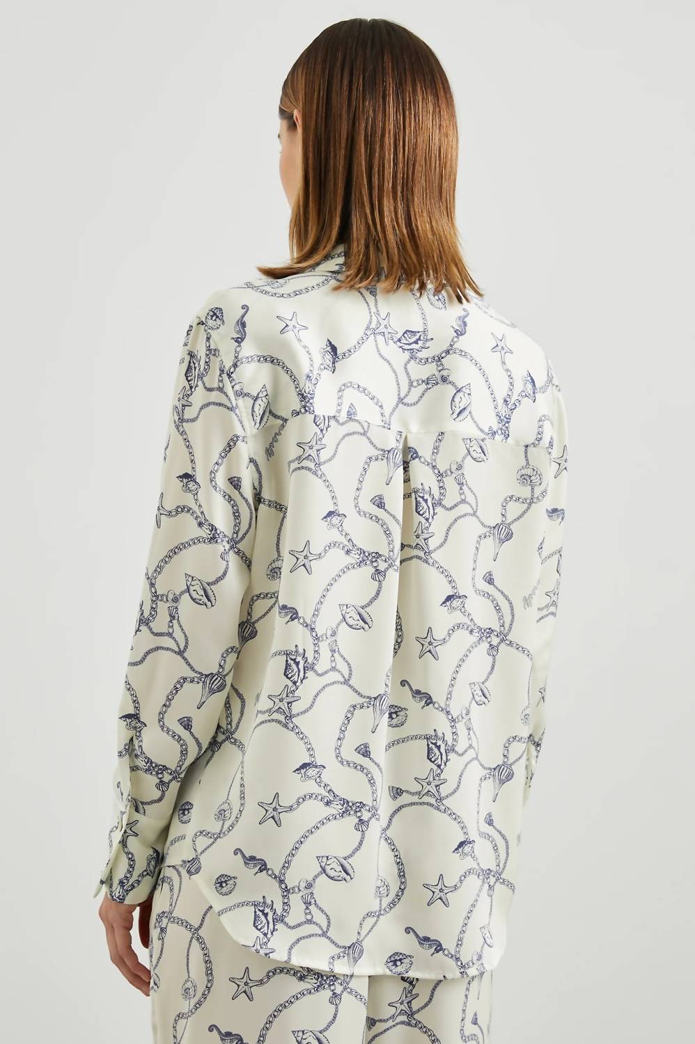 Rails Ledger Long Sleeve Top in nautical chain - women's shirt - view 4