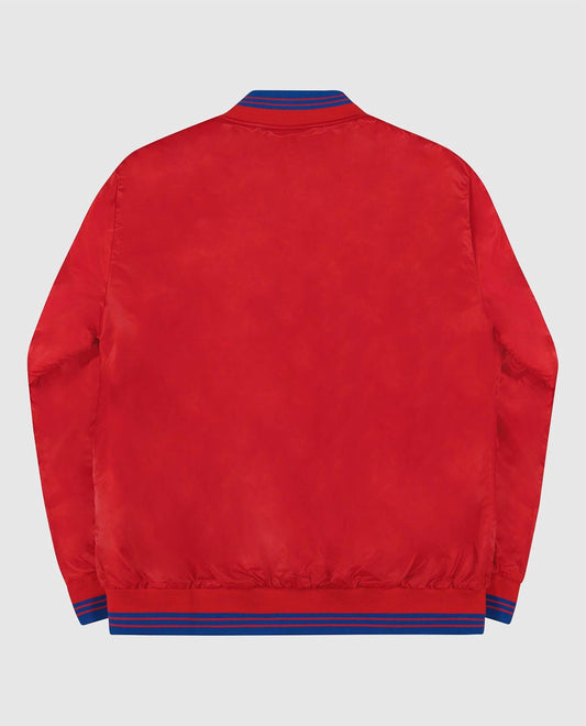 Starter - Men's New York Giants Varsity Satin Full-snap Jacket