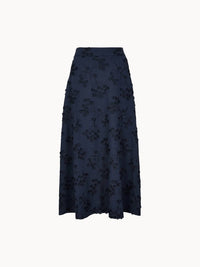 Apricot - Dandelion Embroidered Skirt