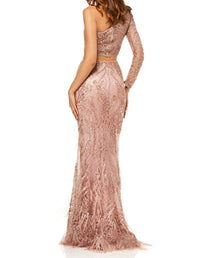 Sherri Hill - Two-piece Mermaid Gown