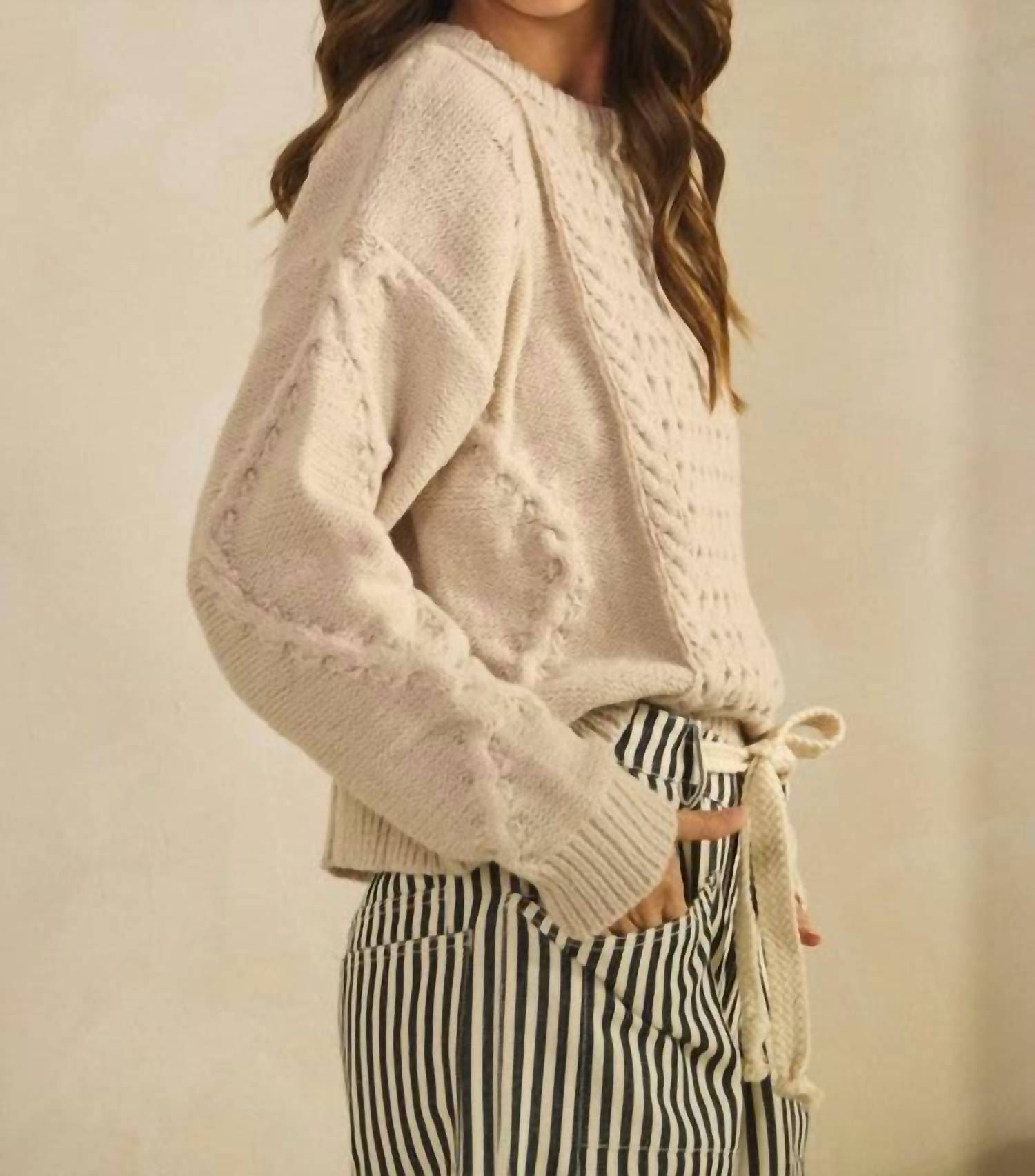 Lovlov - Soft Classic Knit Pattern Sweater