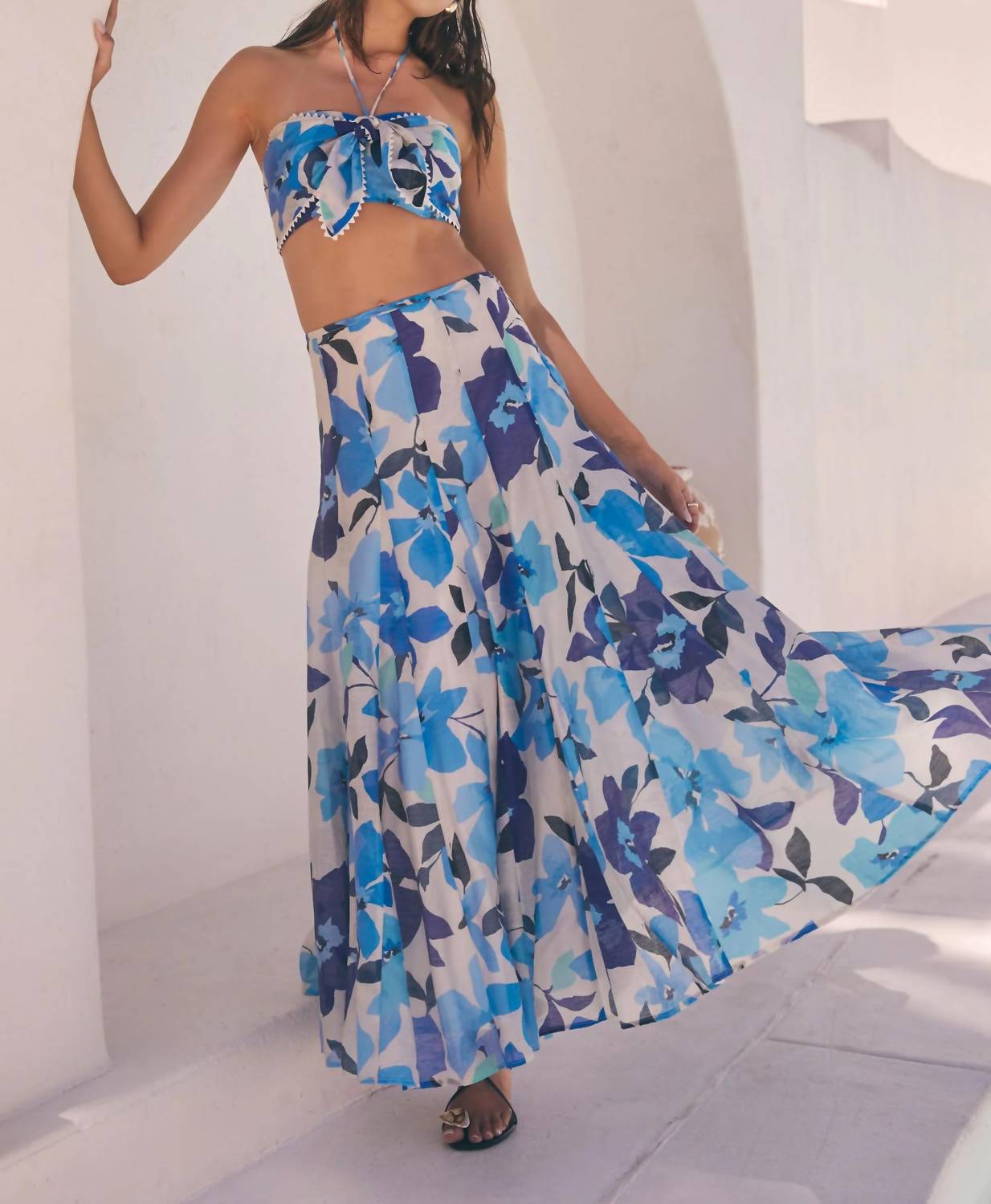 Astr - Kaley Maxi Skirt Set