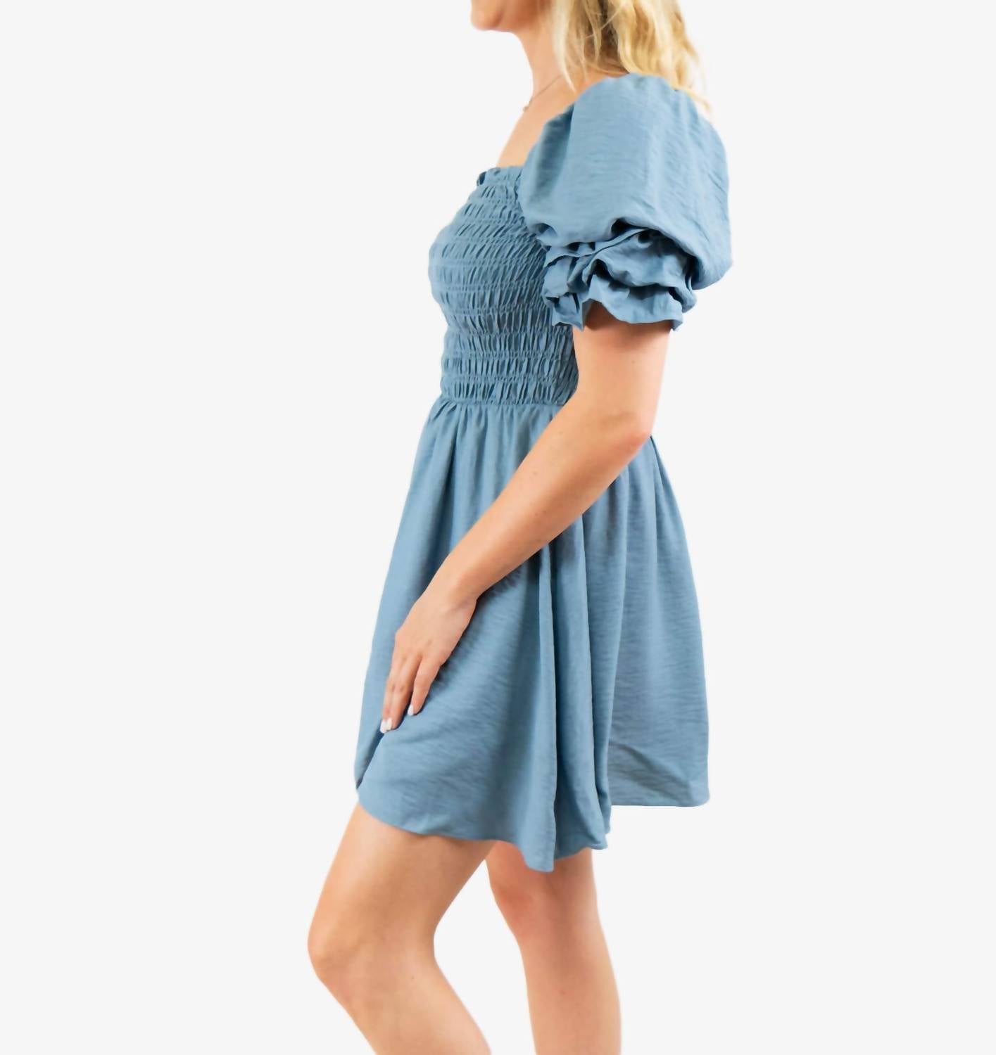 Do+Be - Don’t Be A Square Smocked Dress