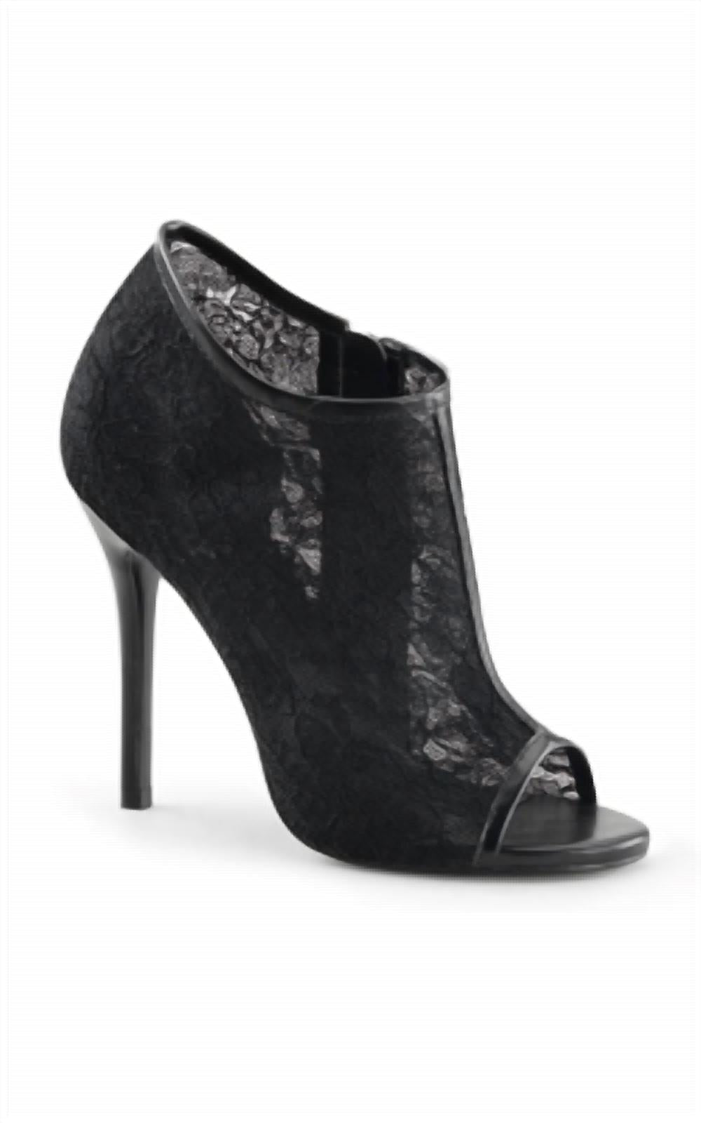 Fabulicious By Pleaser - Women's Lace Stiletto Pleaser Heel