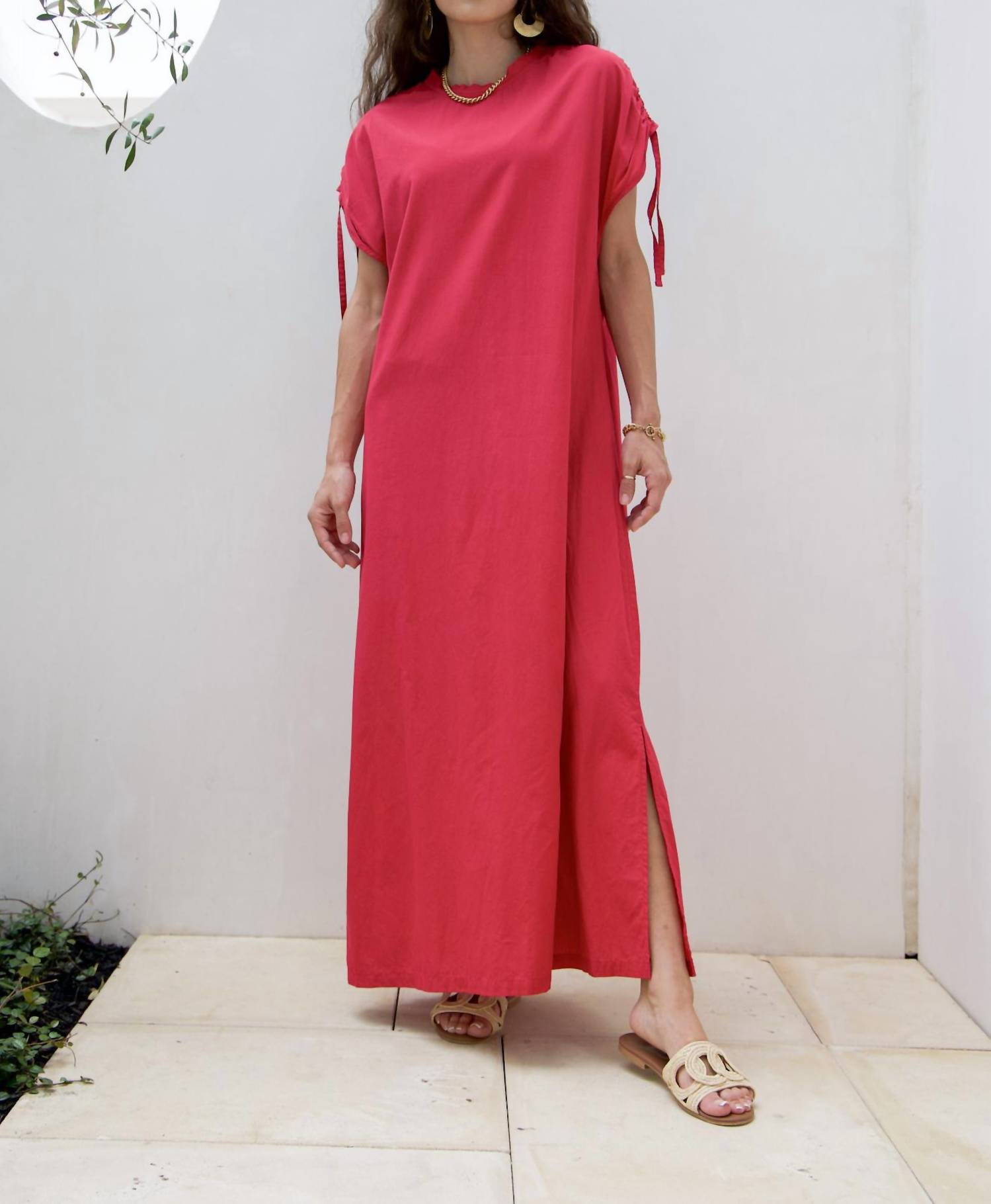 Exvoto - Cam Poplin Maxi Dress