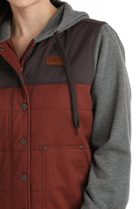 Cinch - Canvas Burgundy Hoodie Jacket