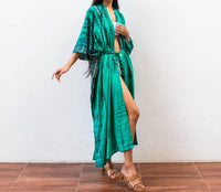 Bali Harvest - Tie Dye Kimono Cover Up