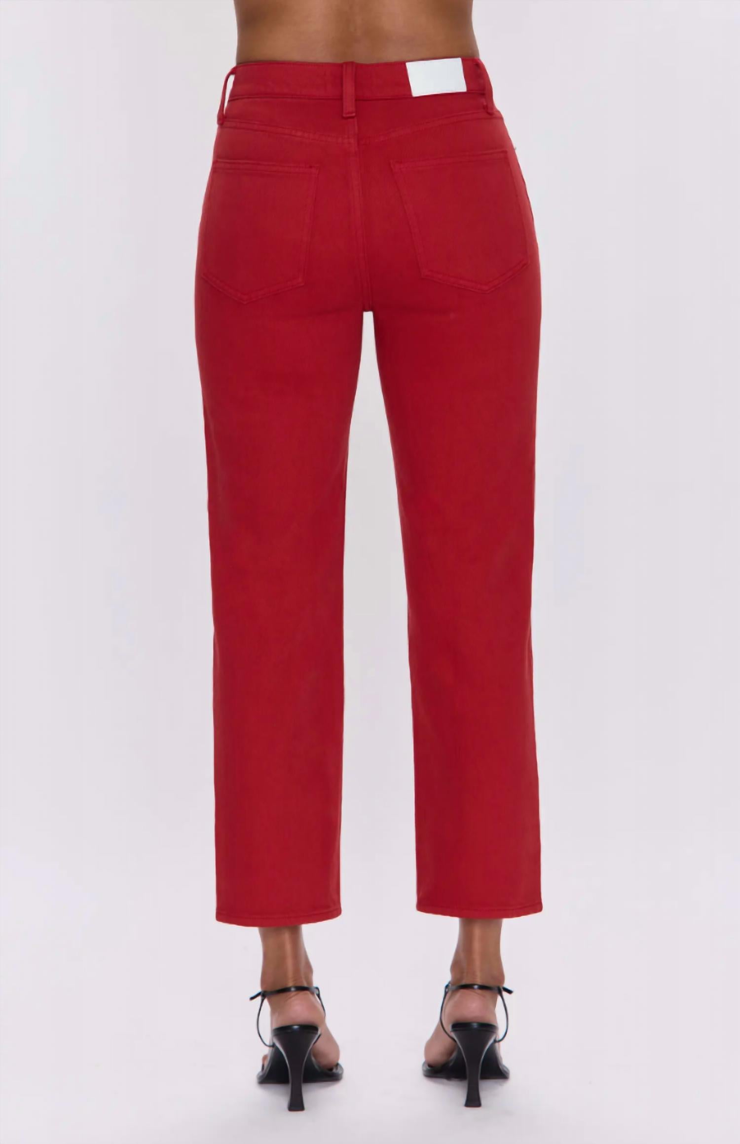 Pistola - Charlie High Rise Straight Jean