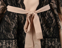 Ryu - Lace Trim Dolman Sleeve Tunic