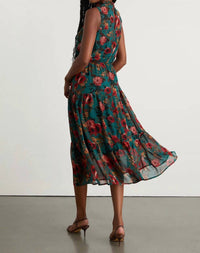Lulus - In My Dreams Floral Print Midi Dress