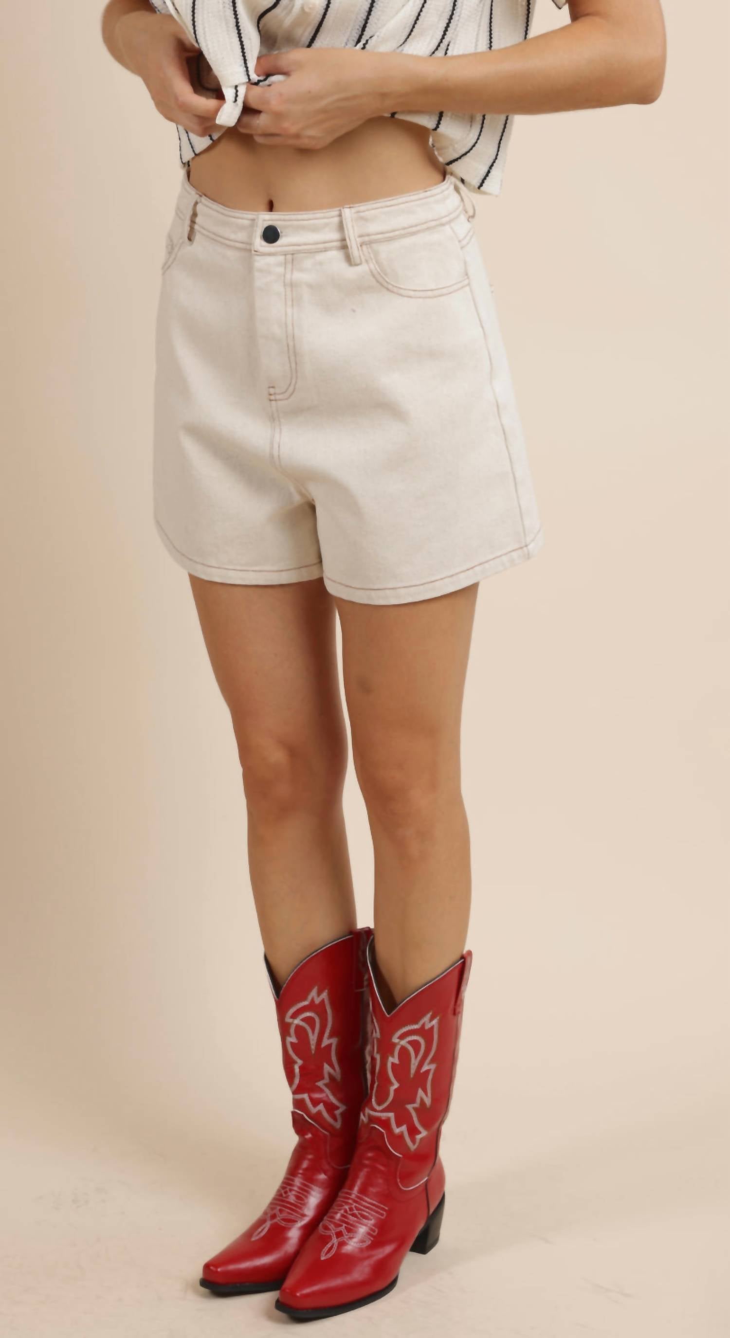 Sage The Label - Get To It Denim Short