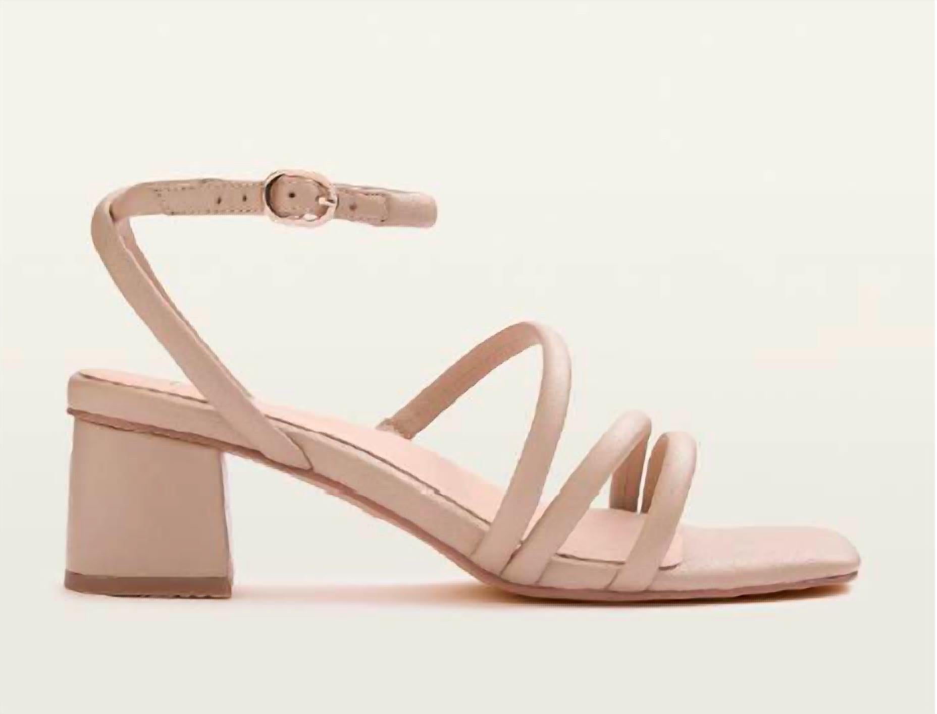 FRANKIE4 Women's Ramsey Block Heel in sand - women's heels