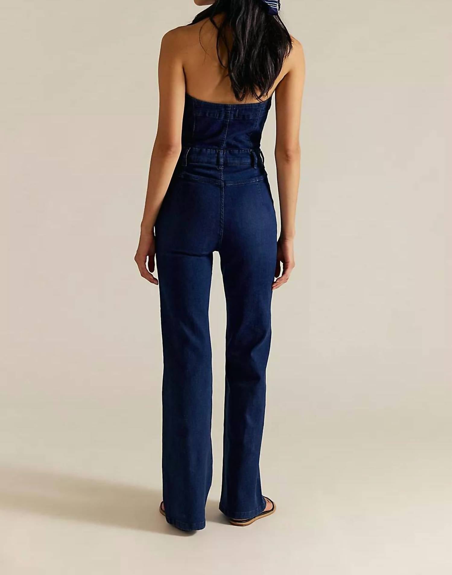 Free People - Beckett Strapless Jumpsuit