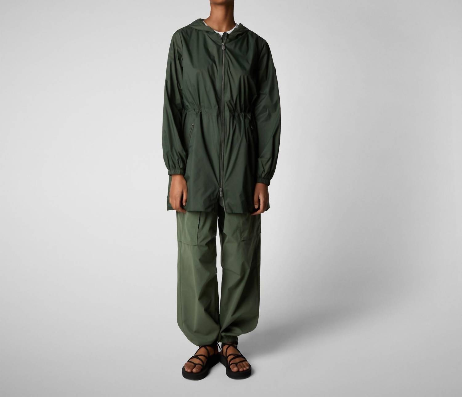 Save The Duck - Fleur Hooded Water Repellent Jacket