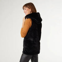 Coco + Carmen - Lyric Faux Fur Hooded Vest