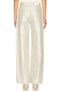 PISTOLA Tate High Rise Bowed Wide Leg Jeans in champagne luster 1 - women's jeans - view 4