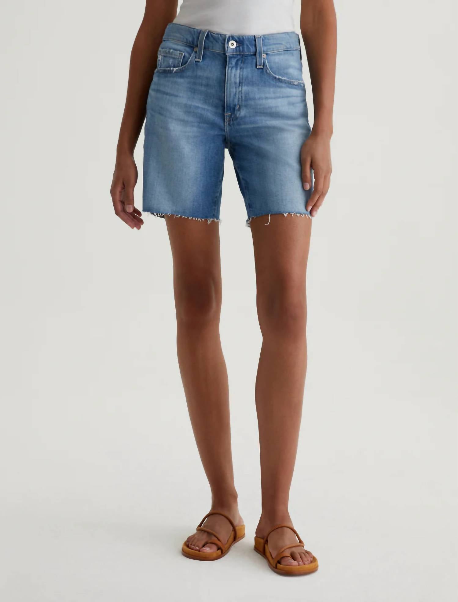 AG Jeans Ex Boyfriend Short in iris - women's shorts