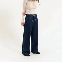 Daze - Madison Mid Rise Wide Leg Jeans