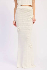Emory Park - Calista Crochet Maxi Skirt