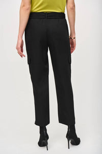 Joseph Ribkoff - STRETCH WOVEN PULL ON CARGO PANT
