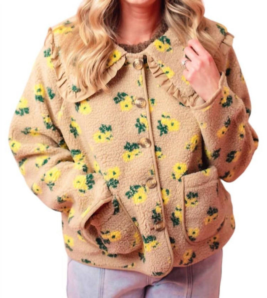 Mable - Sherpa Peter Pan Jacket