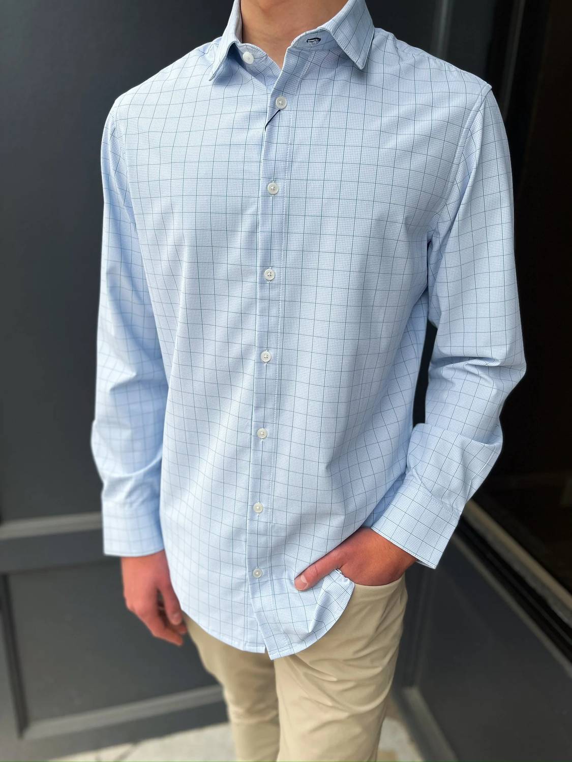 Mizzen + Main - Leeward Long Sleeve Dress Shirt