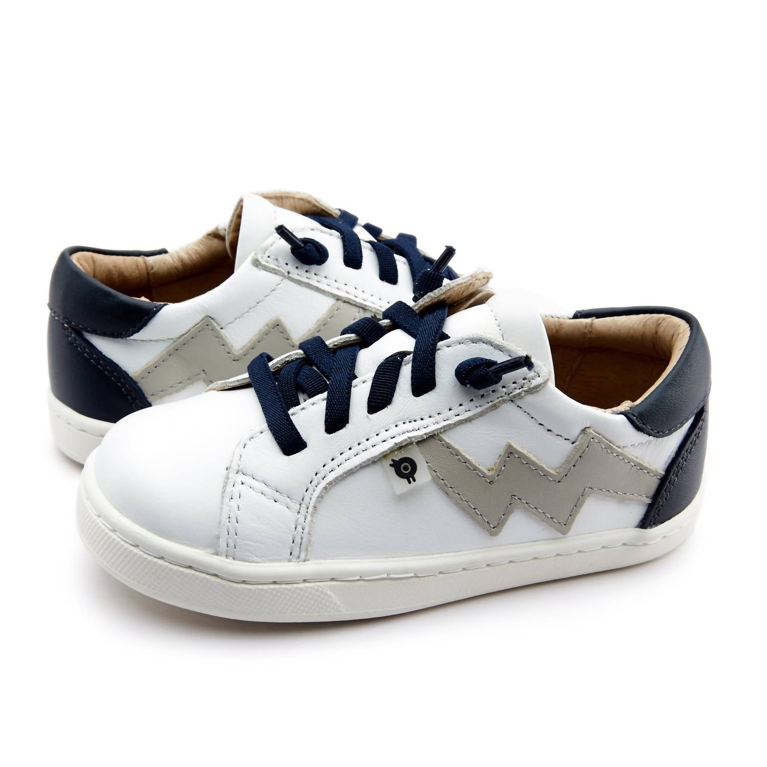 Oldsoles - Boys Bolty Runner Slip On Leather Shoes