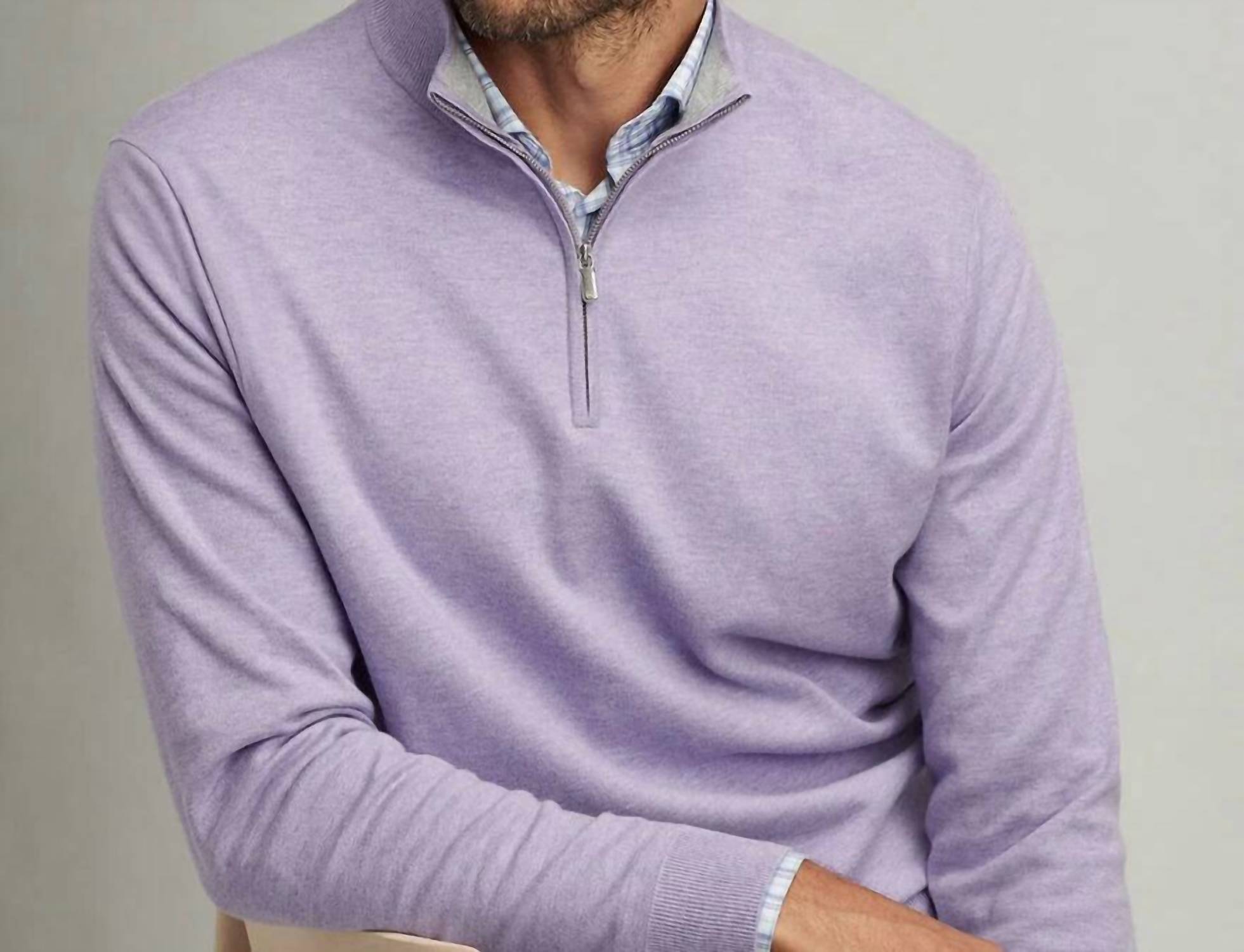 Peter Millar - Coolspun Lite Cotton Quarter-zip Sweater