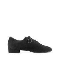 Paoul Men's Whisk Suede Ballroom Dance Shoes in black - men's shoe