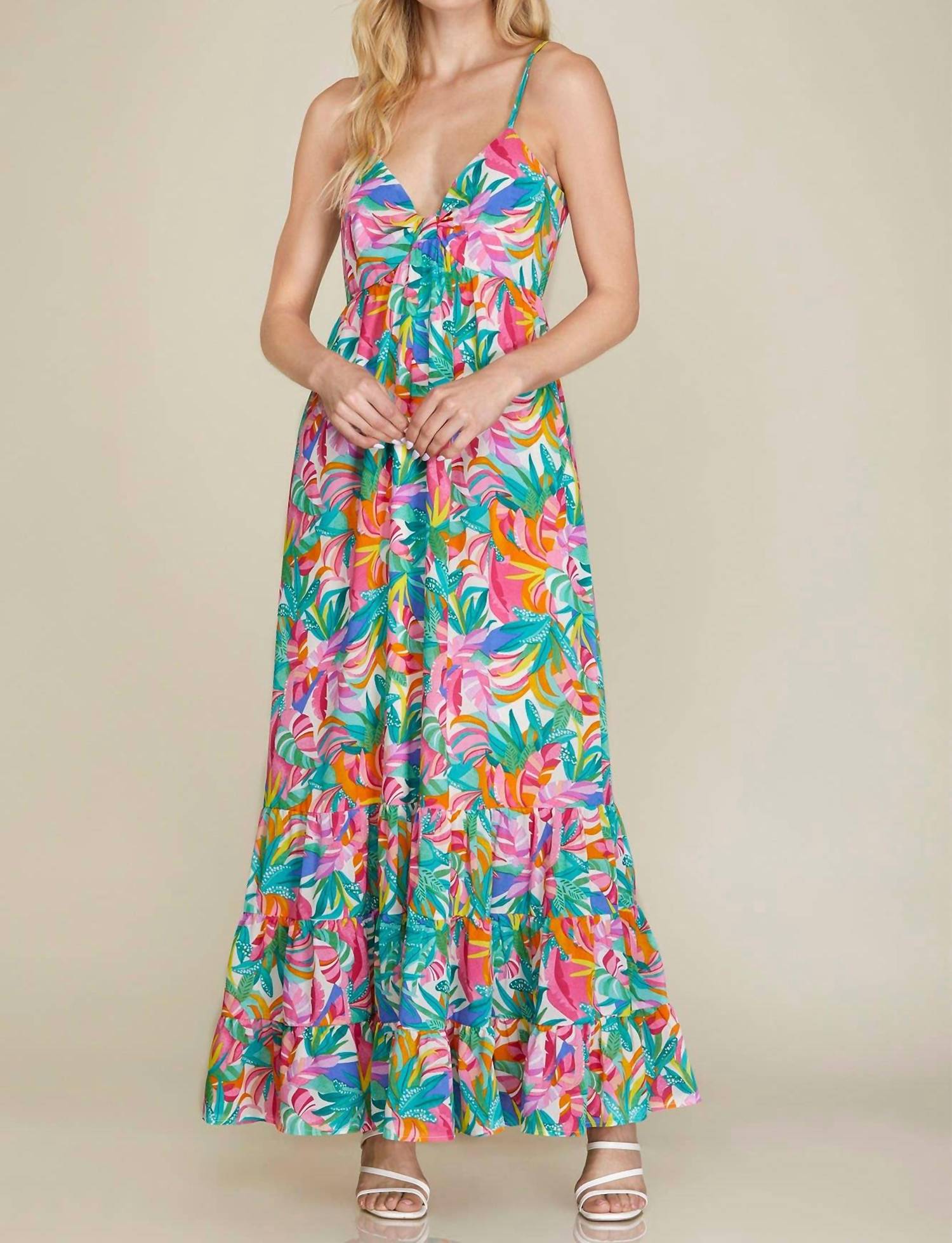 Plush Looks - Paradise Calling Maxi Dress