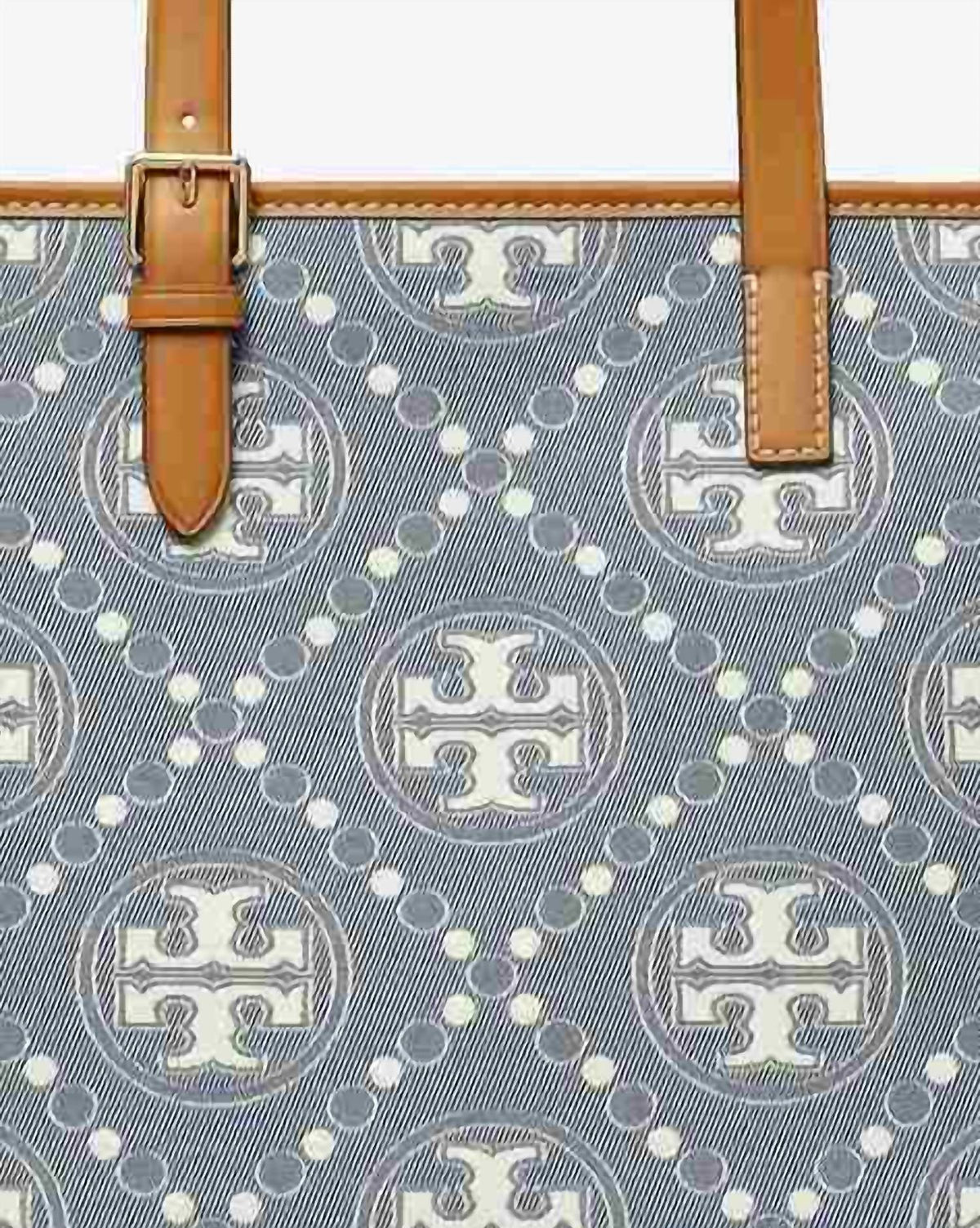 Tory Burch - Women's Monogram Denim Small Tote Bag
