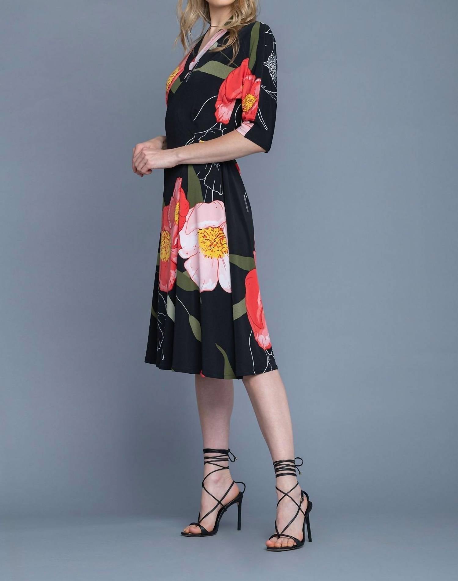 Dolman Wrap Dress