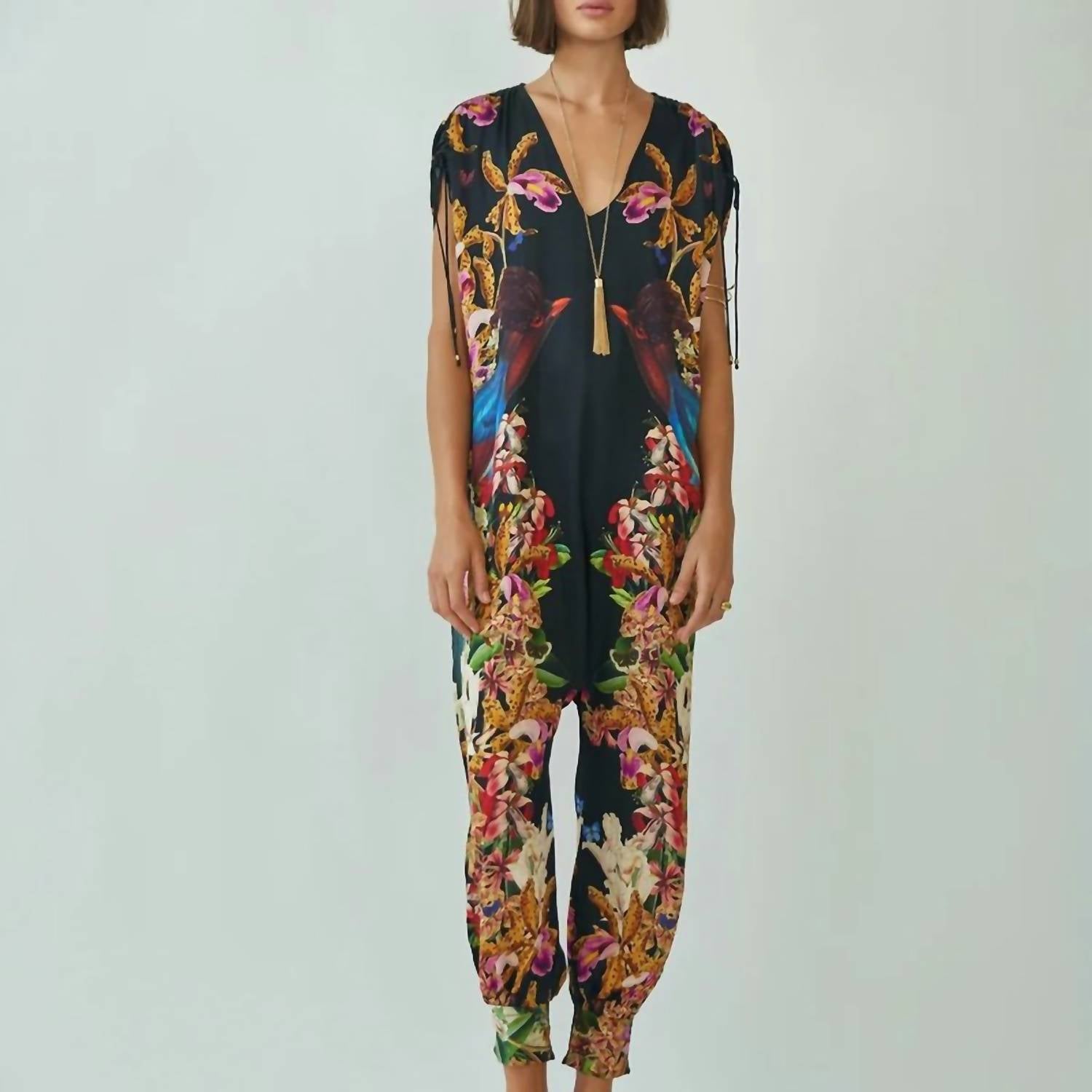 Carolina K - Sera V-neck Jumpsuit
