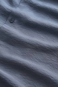 NN07 Freddy Short Sleeve No Pocket Shirt in bering sea - men's shirt - view 7