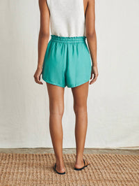 Faherty - Laguna Linen Tie Waist Short