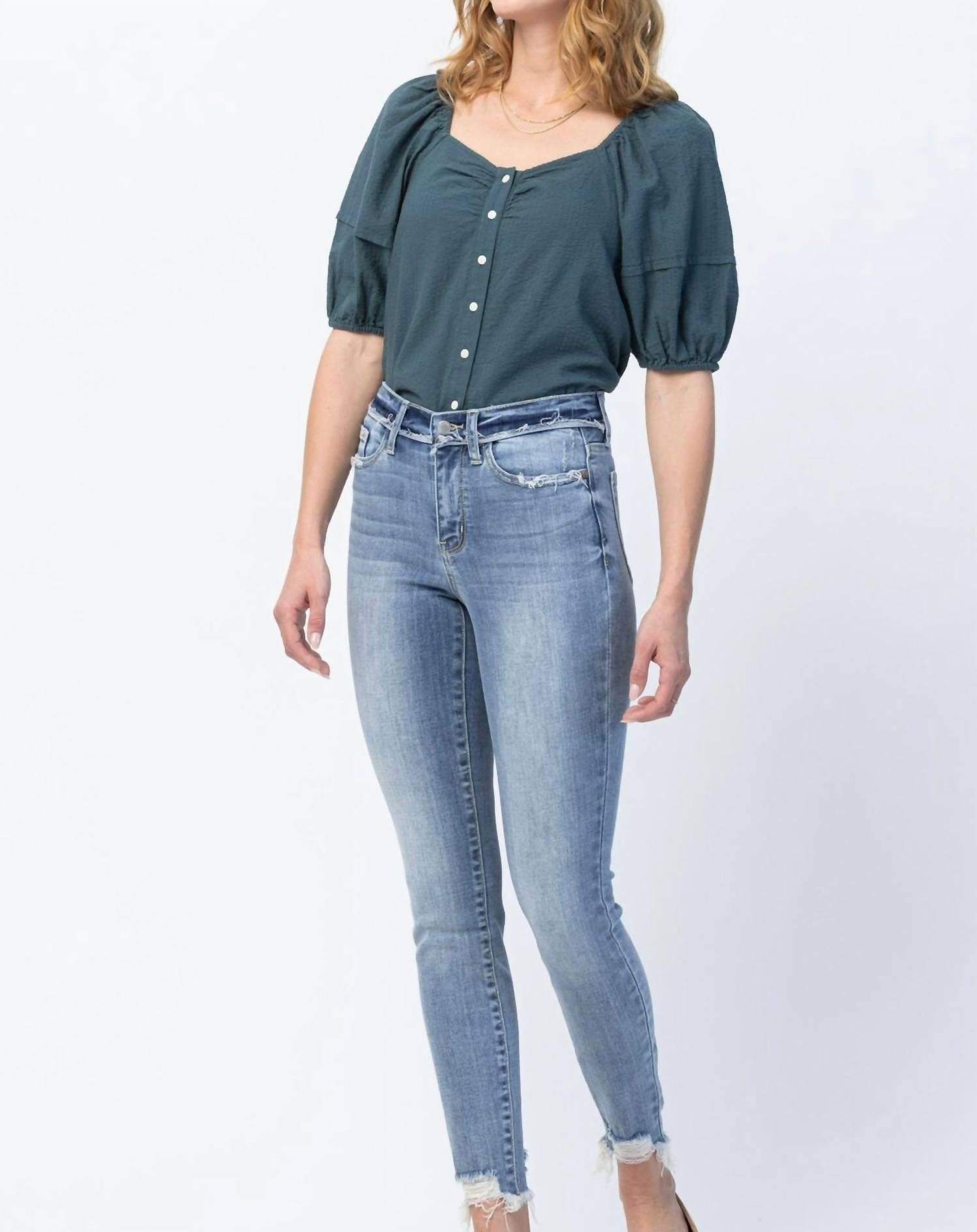 Judy Blue - Release Skinny Jeans