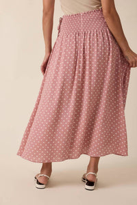 Wishlist - Women's' Willa Polka Dot Midi Skirt