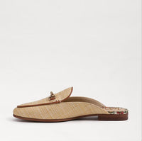 Sam Edelman - Women's Linnie Woven Slip On Rounded Toe Fashion Mules
