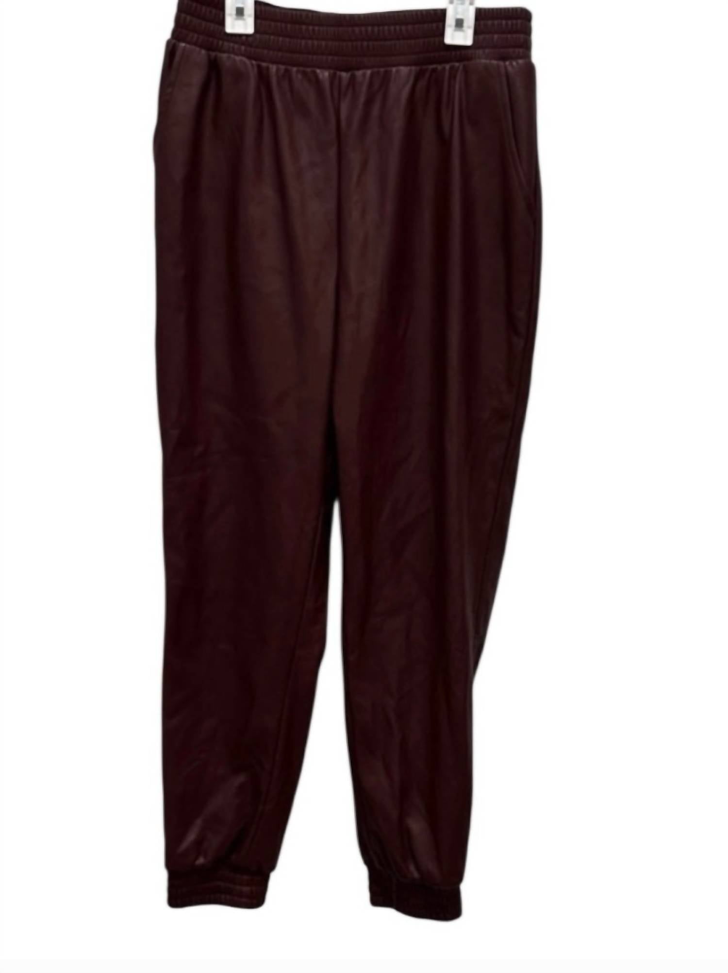 Dolce Cabo - Women's Faux Leather Joggers