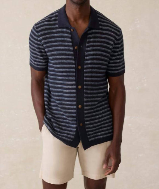 Faherty - Short-sleeve Sweater Shirt