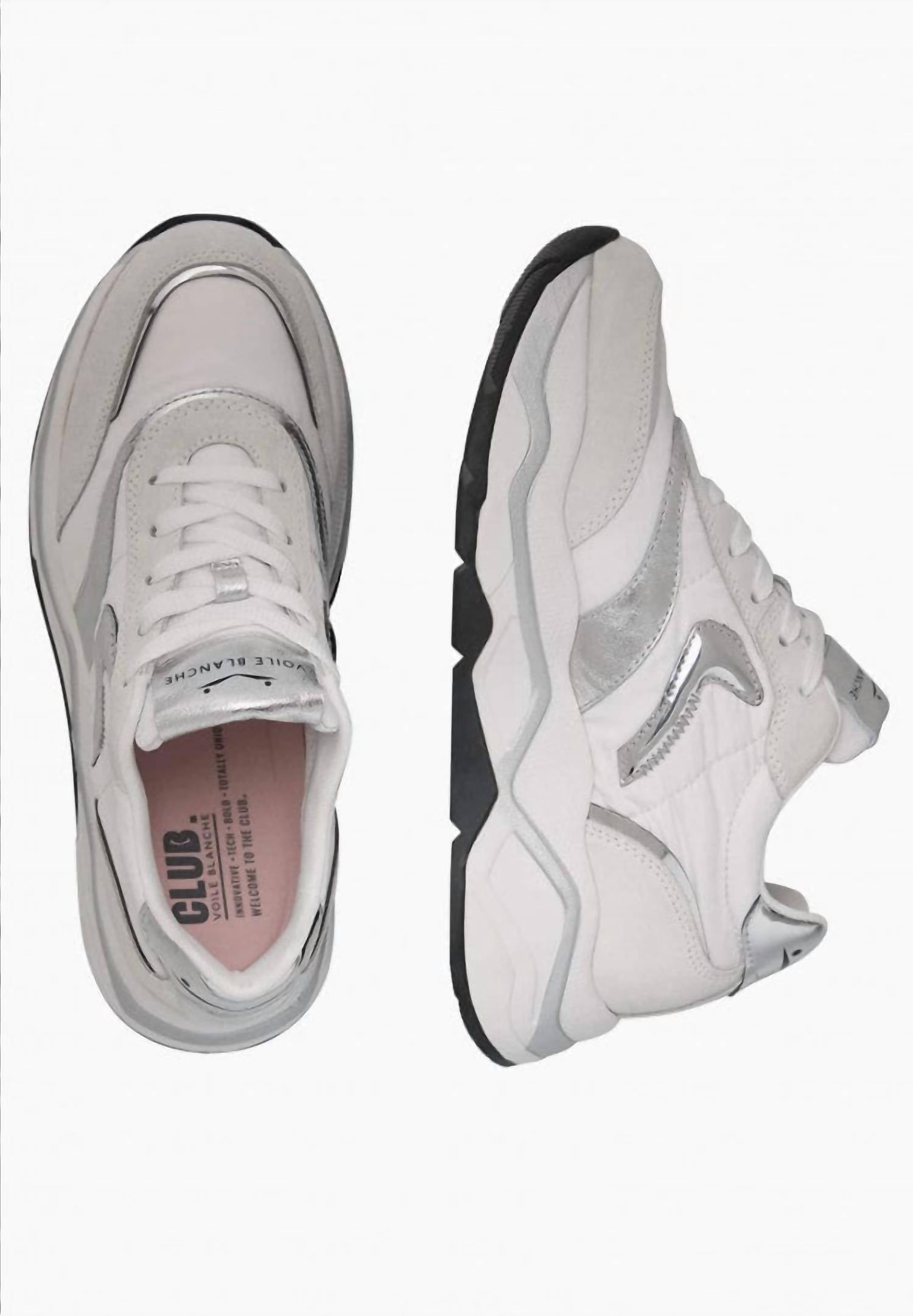 Voile Blanche - Club 108 Fabric Sneakers