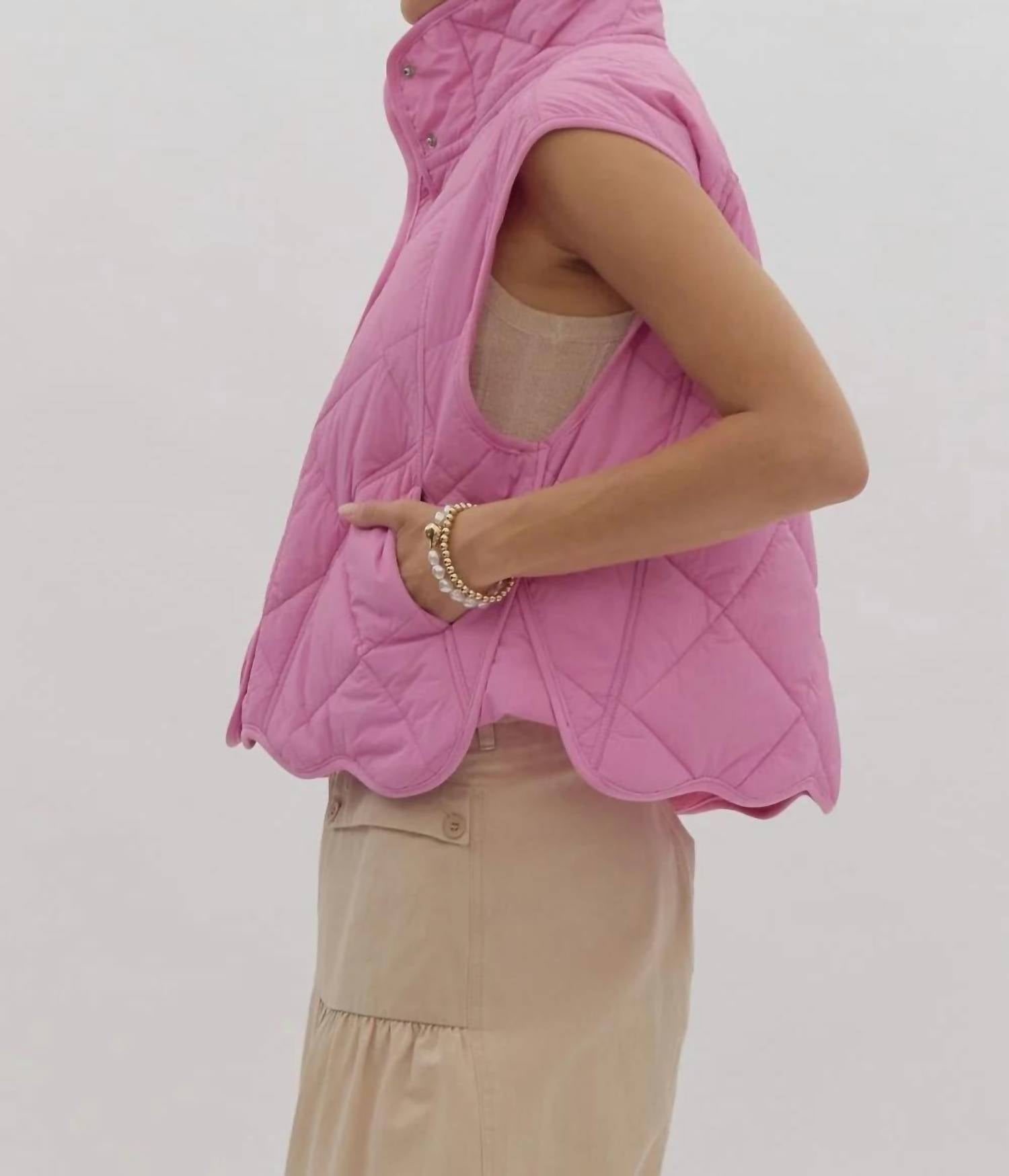 Entro - Sleeveless Quilted Vest